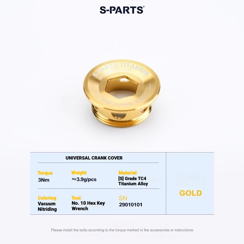 Shimano Road Titanium Bolt Kit – S-PARTS Drivetrain Screws for R8050 / R8150 / R9250