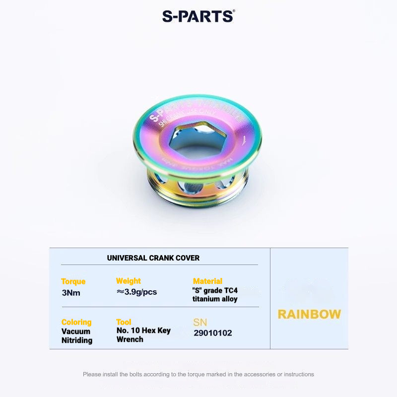 Shimano Road Titanium Bolt Kit – S-PARTS Drivetrain Screws for R8050 / R8150 / R9250