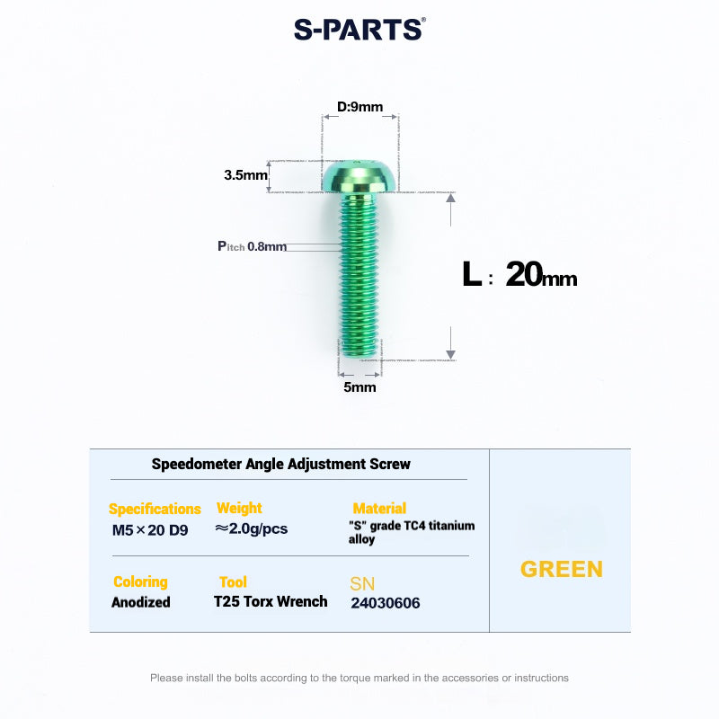 Cervélo S5 Titanium Bolt Kit – Full Frame Lightweight Upgrade Set | CNC TC4 Ti Bolts for Cervélo S5