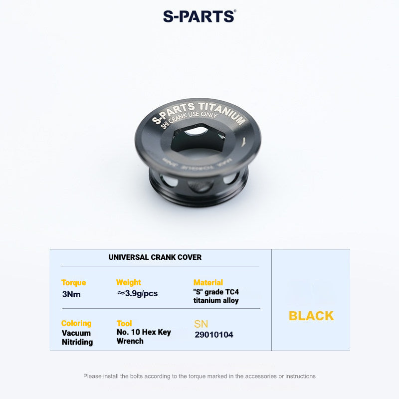 Shimano Road Titanium Bolt Kit – S-PARTS Drivetrain Screws for R8050 / R8150 / R9250