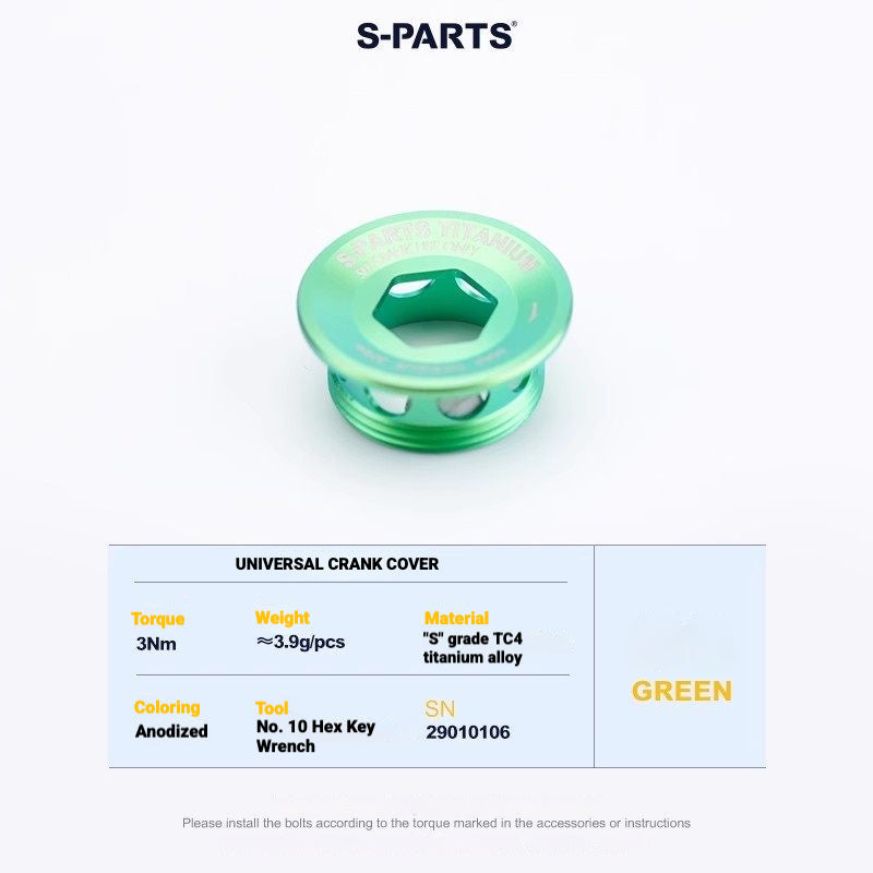 Shimano Road Titanium Bolt Kit – S-PARTS Drivetrain Screws for R8050 / R8150 / R9250