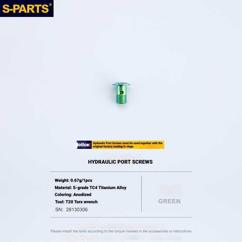 Shimano Dura-Ace R9270 Titanium Disc Brake Bolt Kit