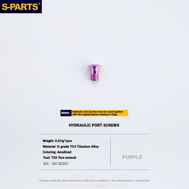 Shimano Dura-Ace R9270 Titanium Disc Brake Bolt Kit