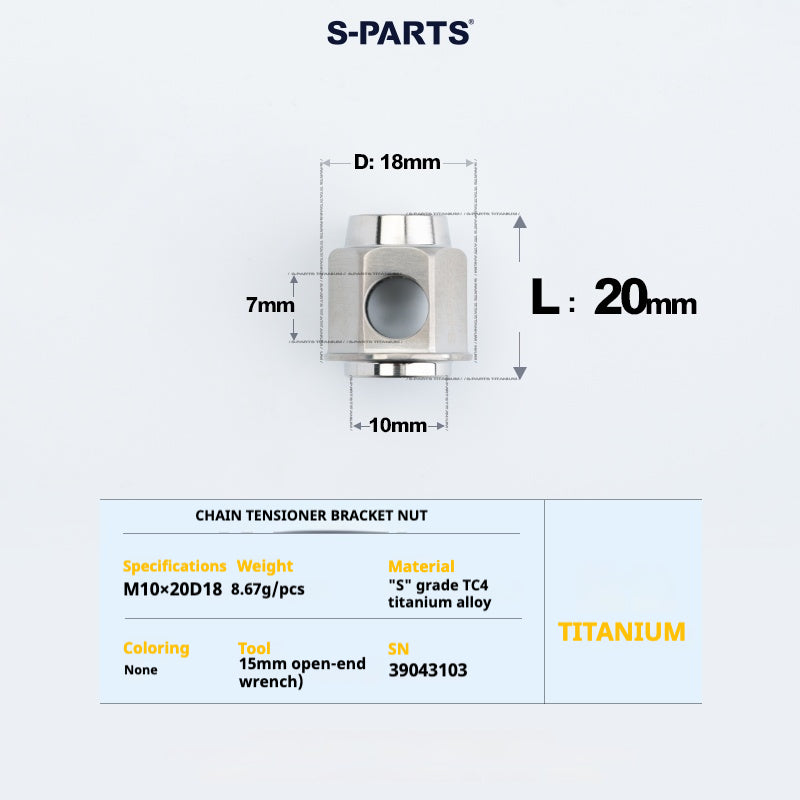 S-PARTS Titanium Bolt Upgrade Kit for Brompton | TC4 CNC Lightweight Frame & Hinge Hardware Set