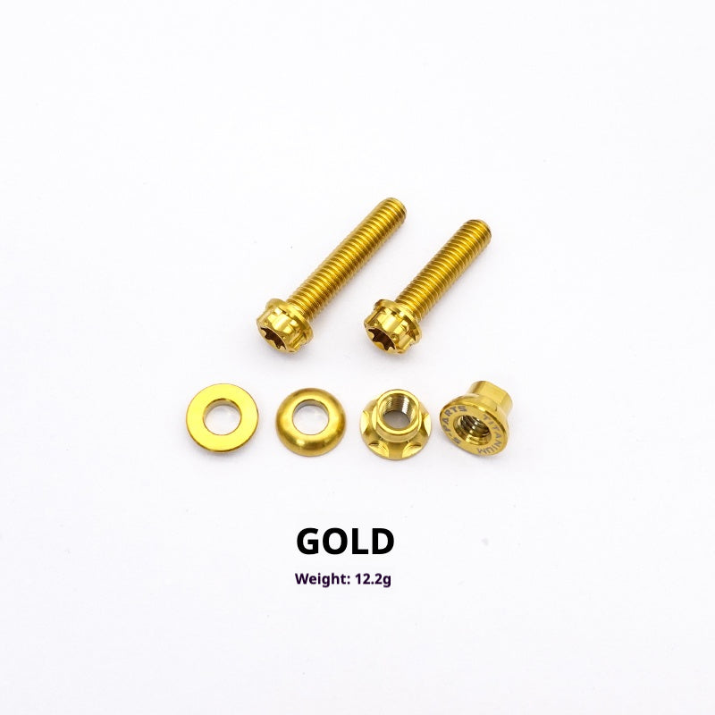 S-PARTS Titanium Seatpost Clamp Bolt Kit for GIANT TCR / PROPEL / DEFY