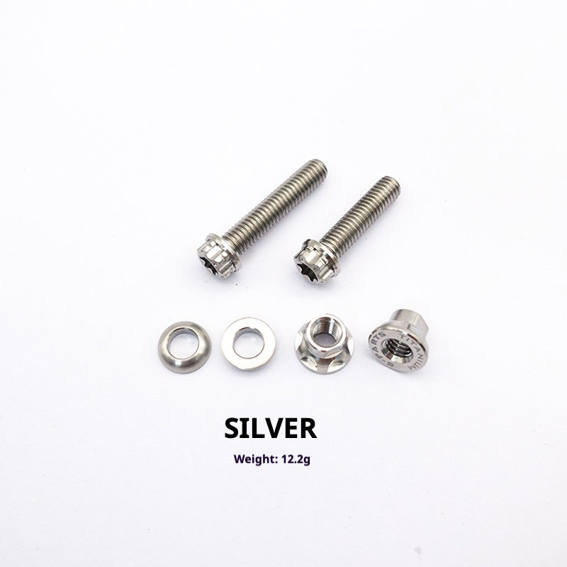 S-PARTS Titanium Seatpost Clamp Bolt Kit for GIANT TCR / PROPEL / DEFY