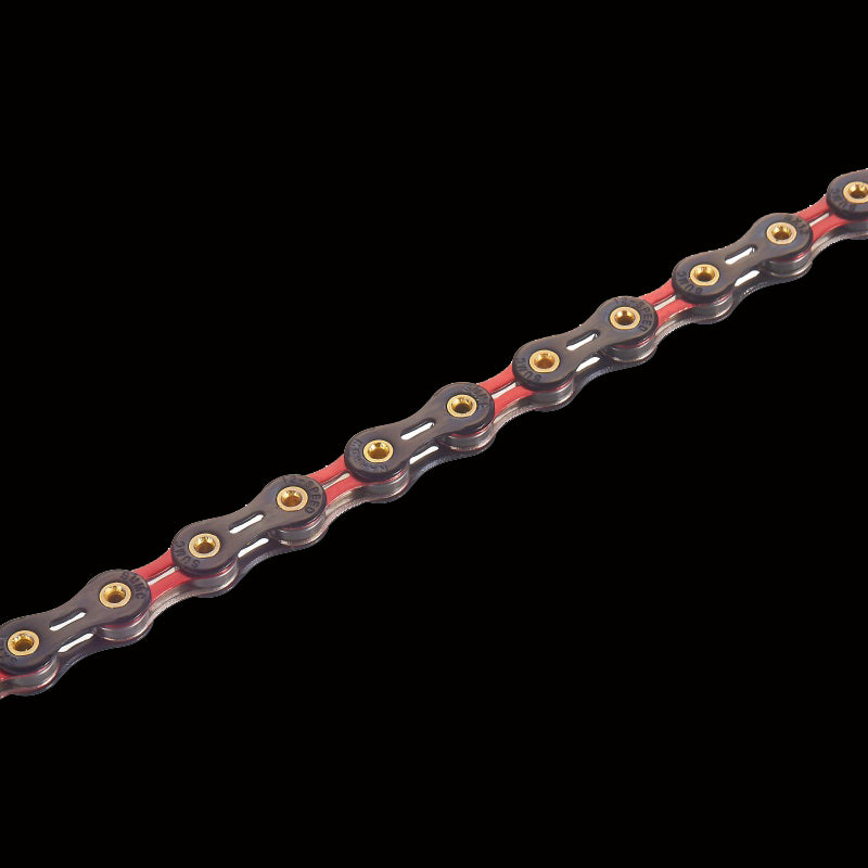 SUMC 12-SPEED full hollow Steel bicycle chain anti rust 128links bike chain with magic buckle