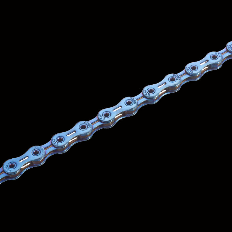 SUMC 12-SPEED full hollow Steel bicycle chain anti rust 128links bike chain with magic buckle