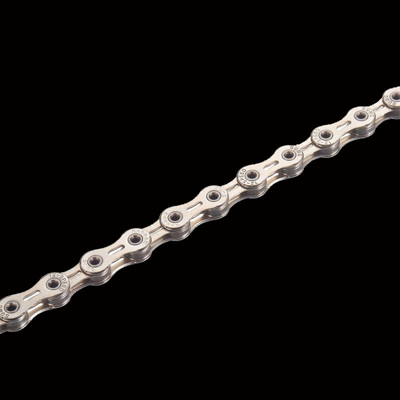 SUMC 12-SPEED full hollow Steel bicycle chain anti rust 128links bike chain with magic buckle