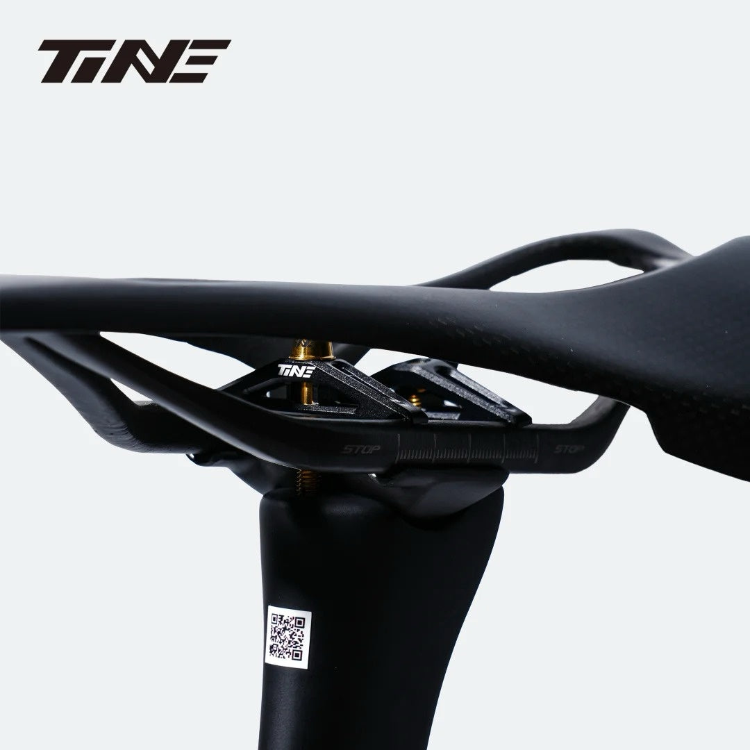 TiNE EXS Ultra-Light Titanium Seatpost Clamp Yoke Kit | 40.6% Weight Reduction