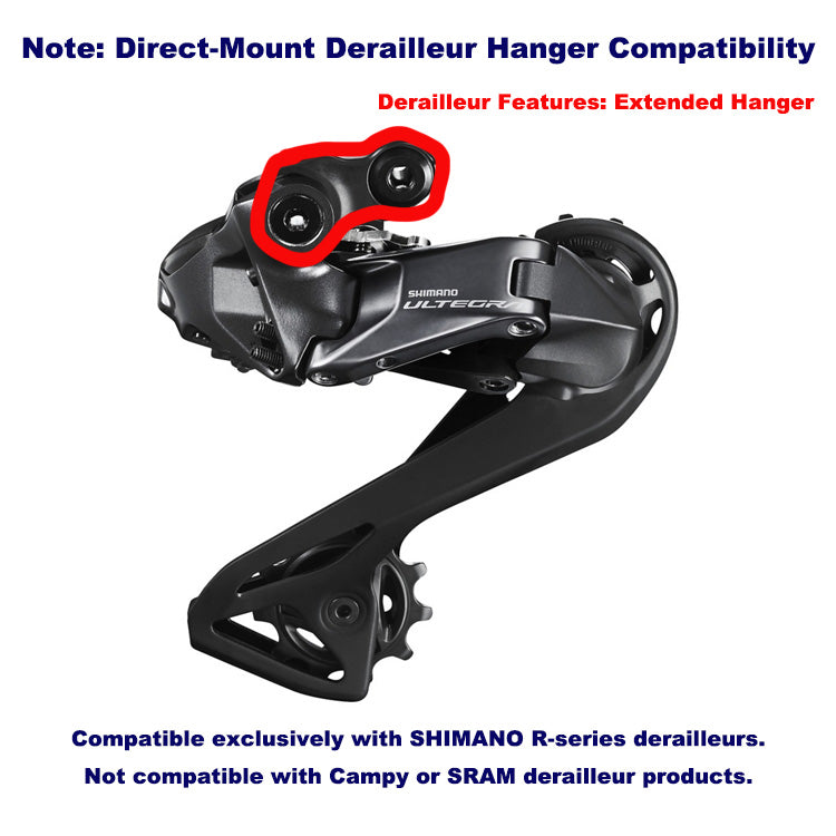 Specialized Direct Mount Derailleur RD Hanger for Shimano R series | SL8 SL7 Venge Aethos Shiv TT Roubaix Lightweight 1pcs