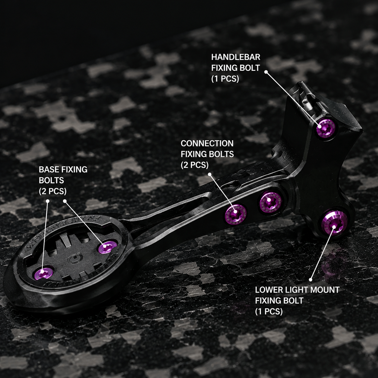 Specialized Tarmac SL9 Titanium Bolt Kit | Full Bike Ti Screw Upgrade Set for S-Works SL9 Road Frame