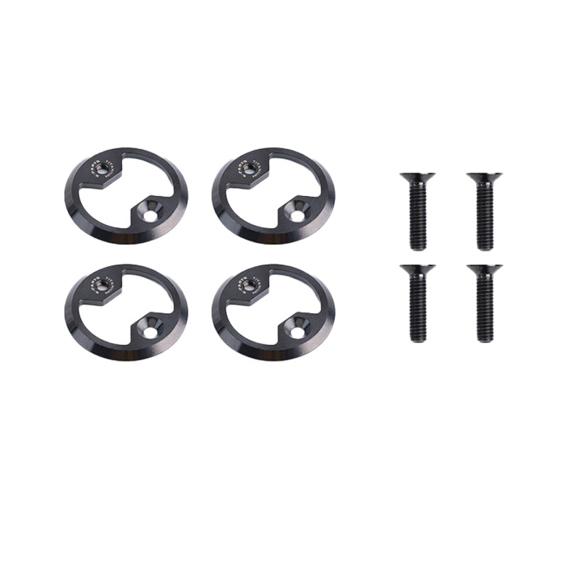 Titanium Alloy Bike Pedal Plate Bows for Wahoo Speedplay Cleats and Plates Prwlink Zero Power Meter Pedal