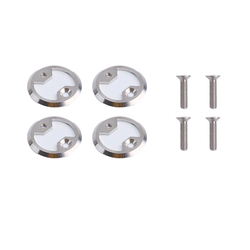 Titanium Alloy Bike Pedal Plate Bows for Wahoo Speedplay Cleats and Plates Prwlink Zero Power Meter Pedal