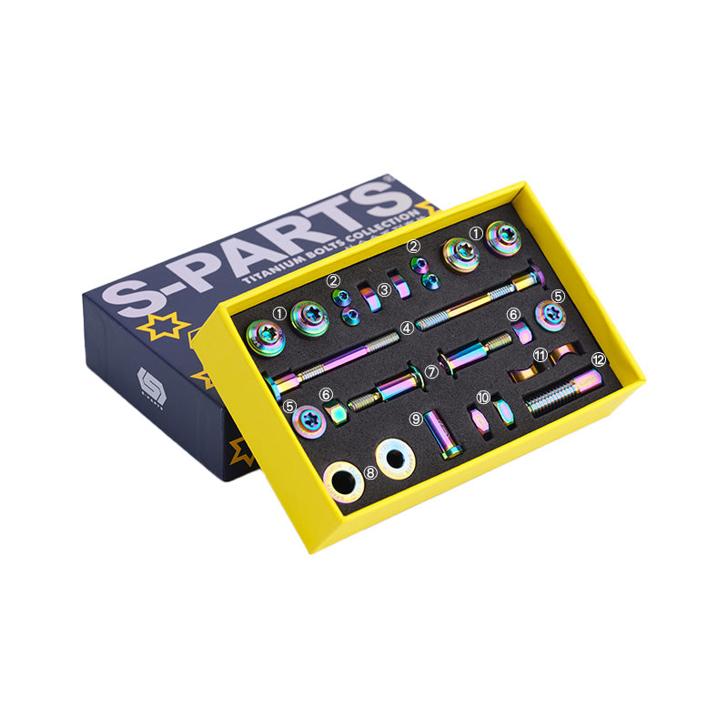 S-PARTS Titanium Alloy Screws - Brompton Brake Screw Series