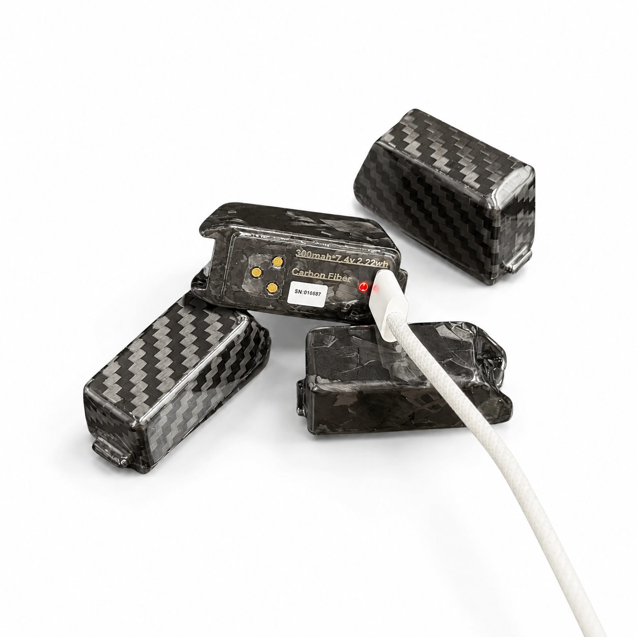 300mAh USB-C Battery for SRAM AXS / eTap – Carbon Fiber