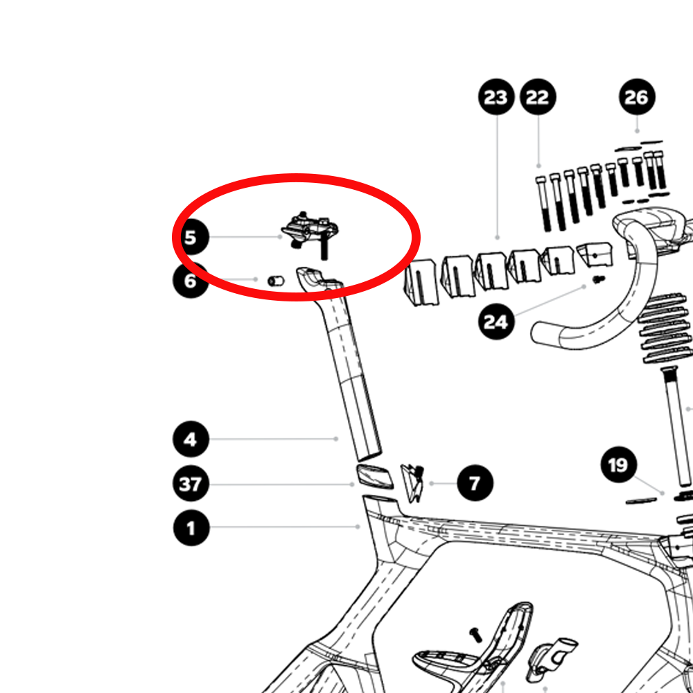 Colnago Y1RS Complete Titanium Bolt Kit|Handlebar / Seatpost / Frame / Bottle Cage Full Upgrade