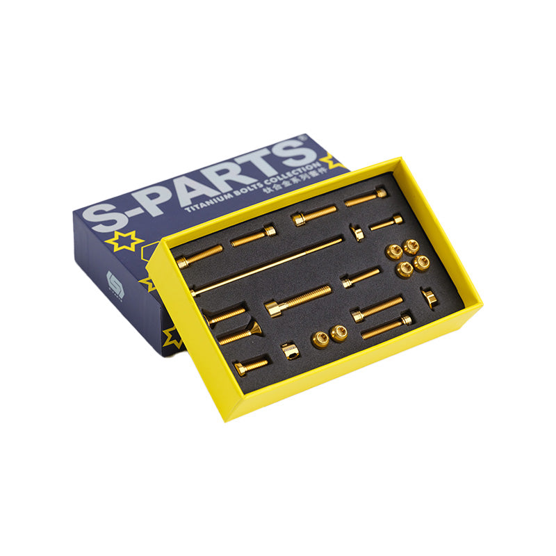 S-PARTS titanium birdy frame screw set