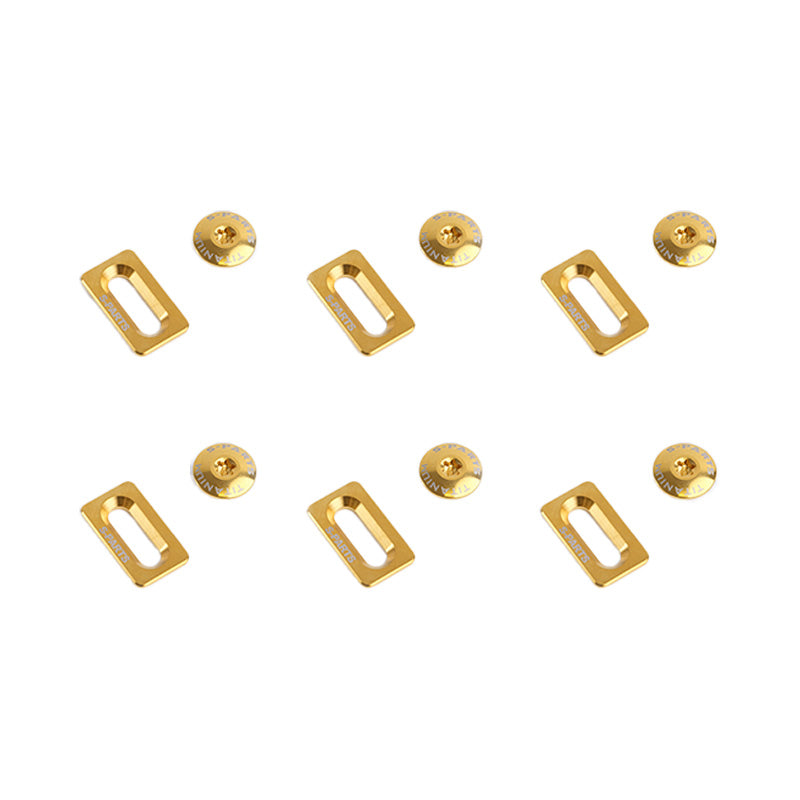 S-PARTS Titanium Alloy Cleat Screw Set for Shimano Road Bike Cleats