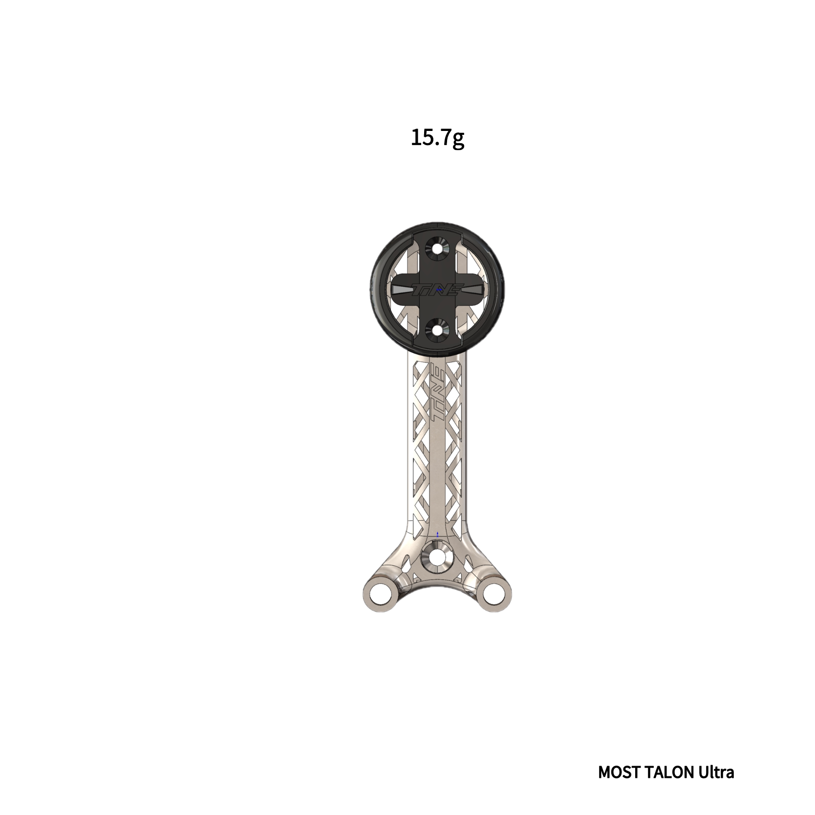 TiNE ultra-light titanium PINARELLO MOSTTALON Ultra bike 3D Print computer mount, fully hollowed-out, high strength,1pcs