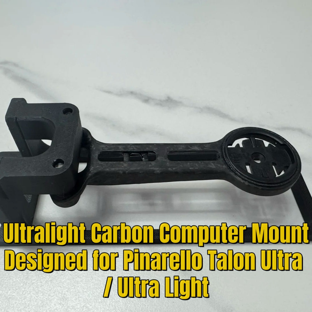 Carbon Computer Mount Compatible with Pinarello Talon Ultra / Light – Garmin / Wahoo