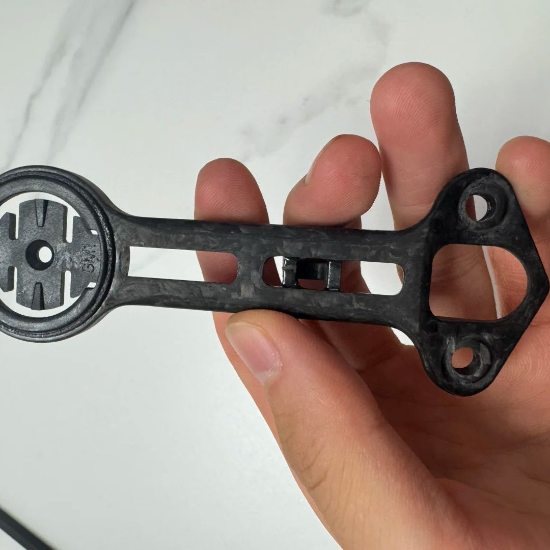 Carbon Computer Mount Compatible with Pinarello Talon Ultra / Light – Garmin / Wahoo