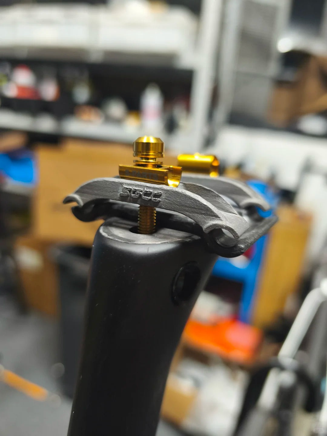 Quick Titanium Saddle Clamp Kit|22g Ultra-Light|Compatible with Quick Pro & All Quick Models|Multiple Colors
