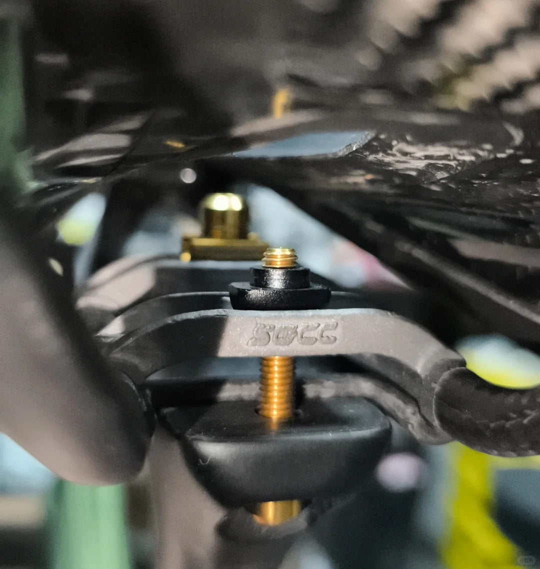 Quick Titanium Saddle Clamp Kit|22g Ultra-Light|Compatible with Quick Pro & All Quick Models|Multiple Colors