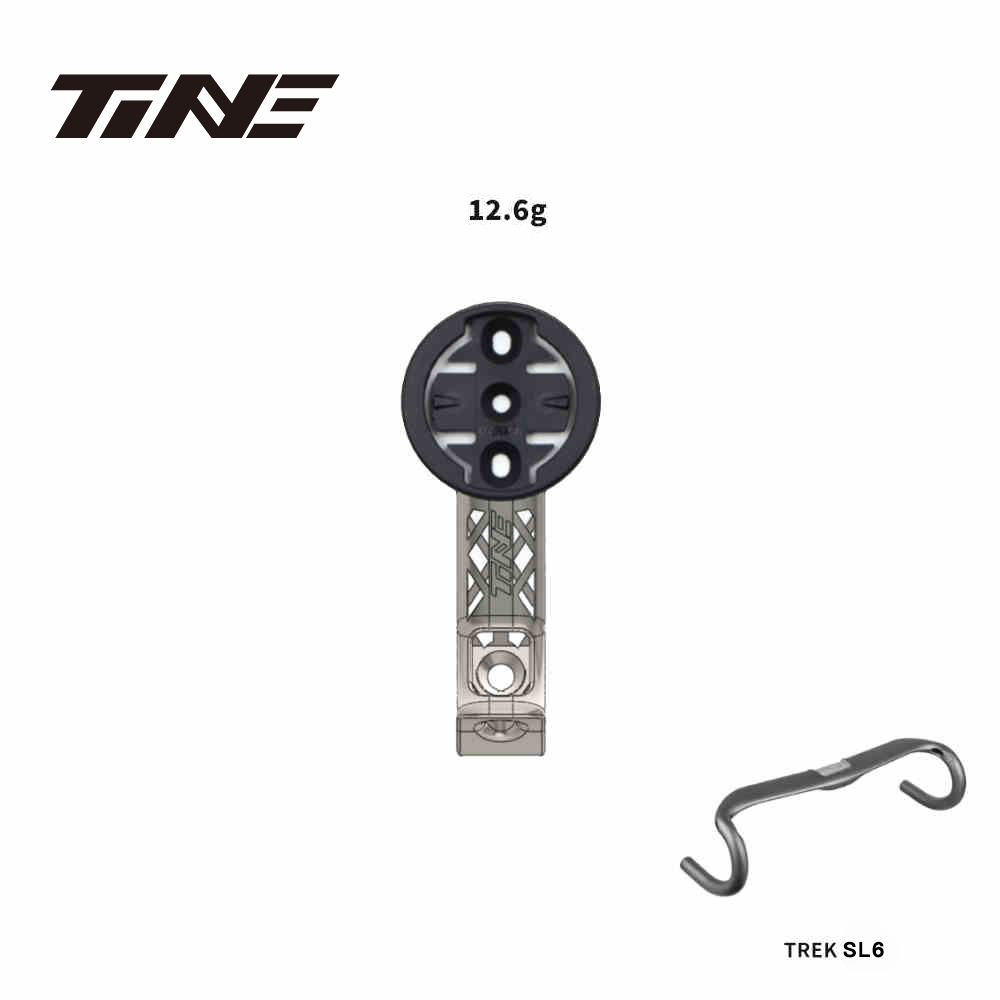 TiNE ultra-light titanium TREK MADONE Bikes 3D Print computer mount, fully hollowed-out, high strength,1pcs