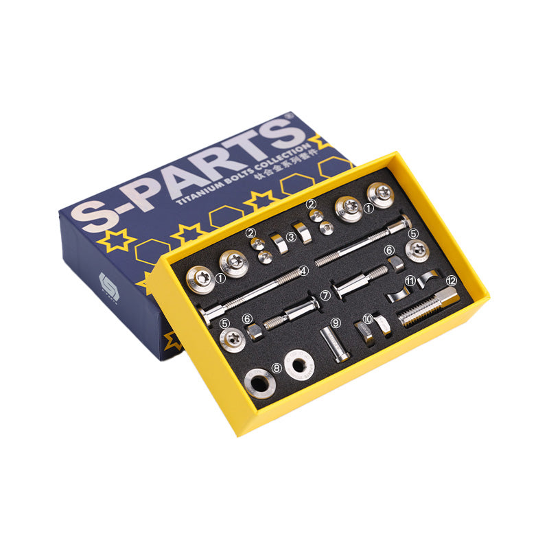 S-PARTS Titanium Alloy Screws - Brompton Brake Screw Series