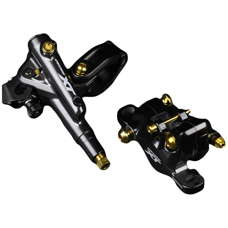 S-PARTS Titanium Alloy Mountain Bike Kit Screws for SHIMANO XT M8100M7100 Gear and Brake Sets