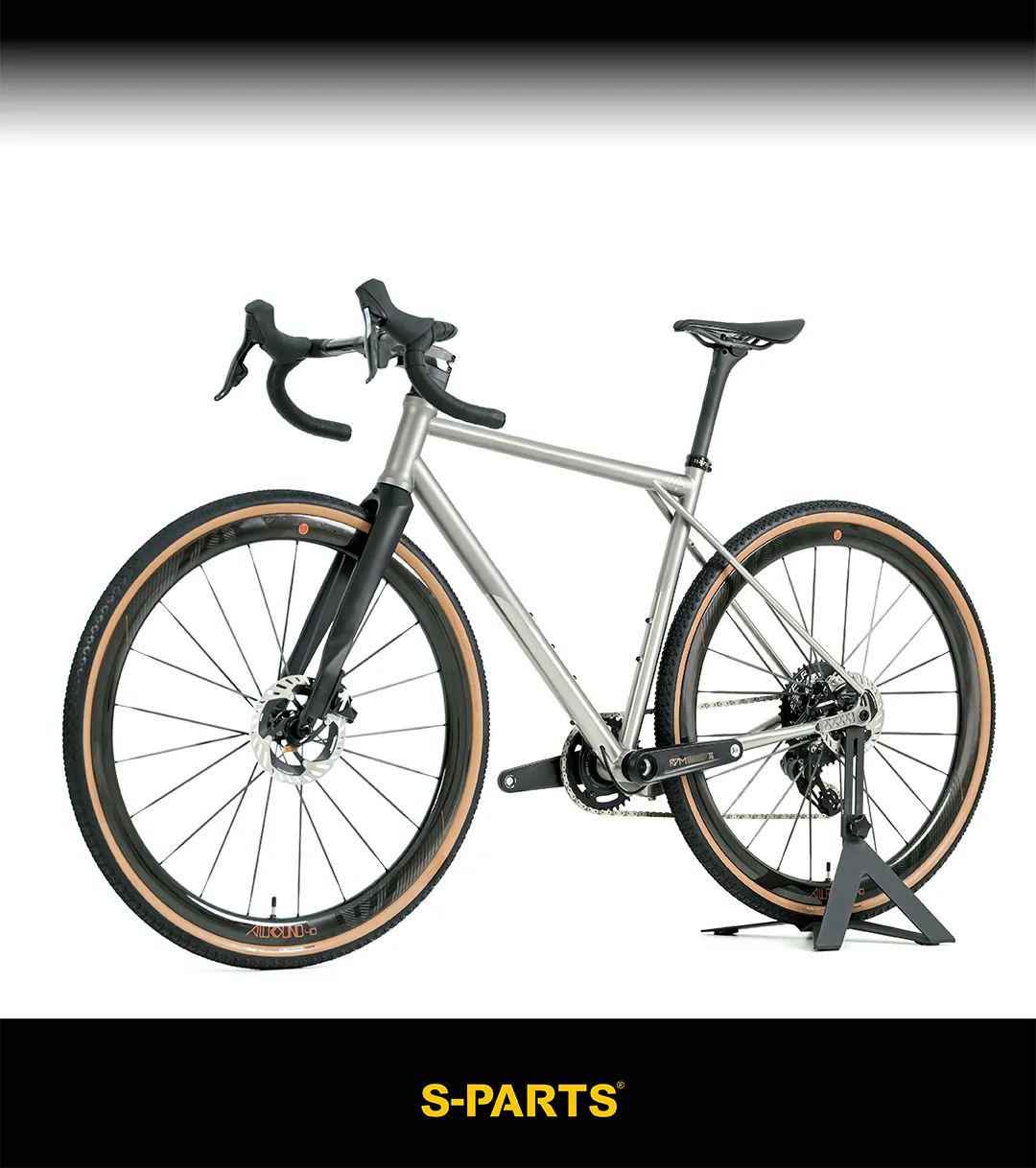 S-PARTS Titanium Alloy Gravel Bike Frame