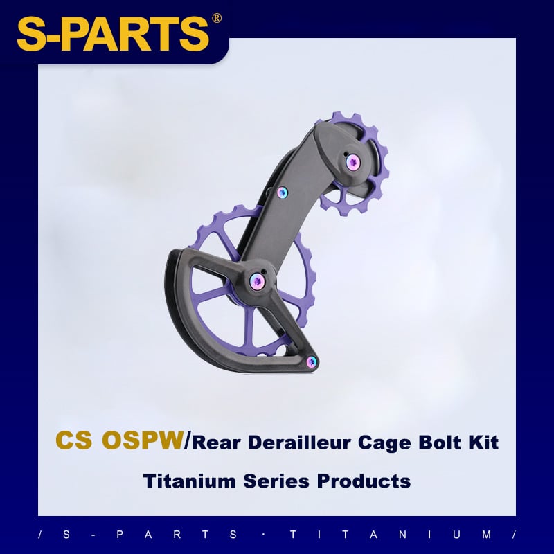 Titanium Screw Set for CS OSPW Rear Derailleur Cage System