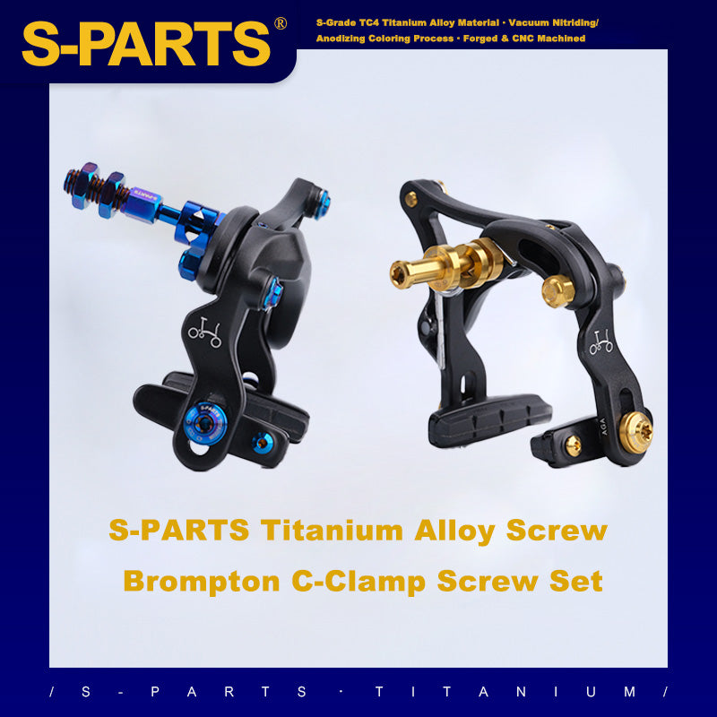 S-PARTS Titanium Alloy Screws - Brompton Brake Screw Series