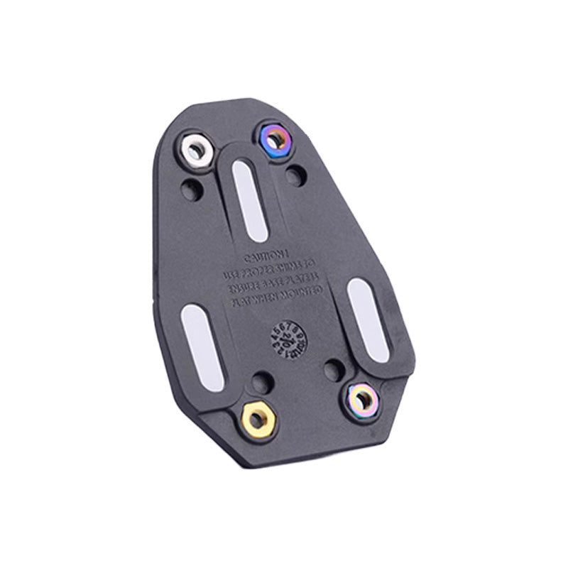 Titanium Alloy Bike Pedal Plate Bows for Wahoo Speedplay Cleats and Plates Prwlink Zero Power Meter Pedal