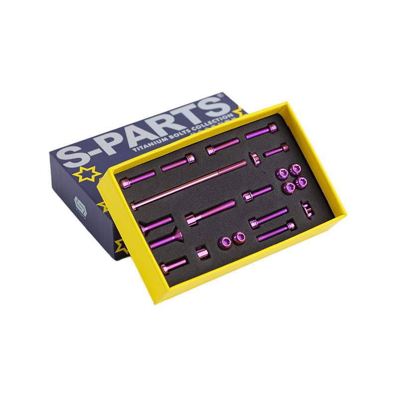 S-PARTS titanium birdy frame screw set