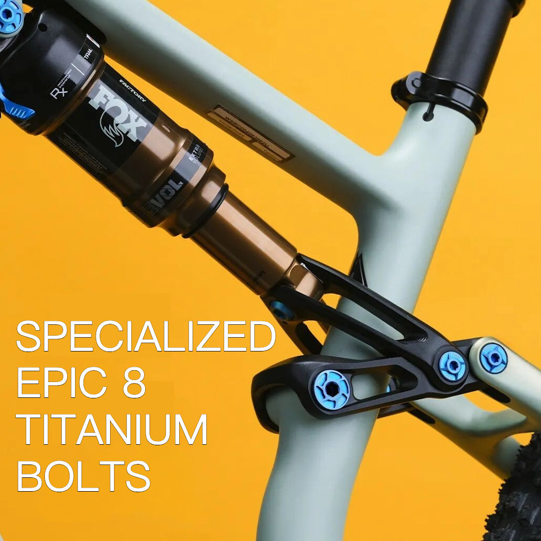 Specialized Epic 8 Titanium Suspension Bolt Kit – Save Weight & Gain Strength