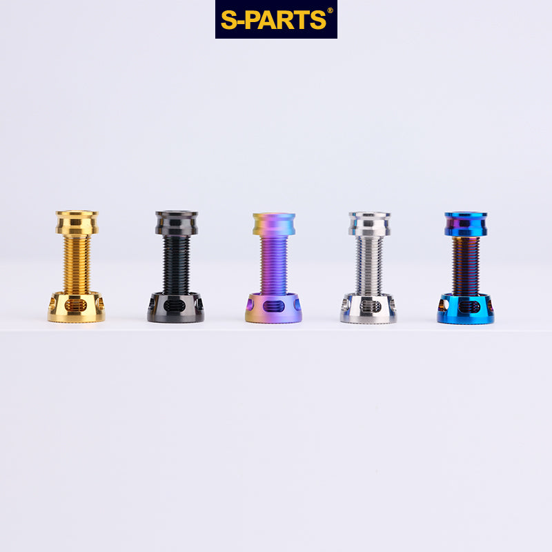 Unleashing Performance: S-Parts Titanium Screws for BMX Axle Mounting