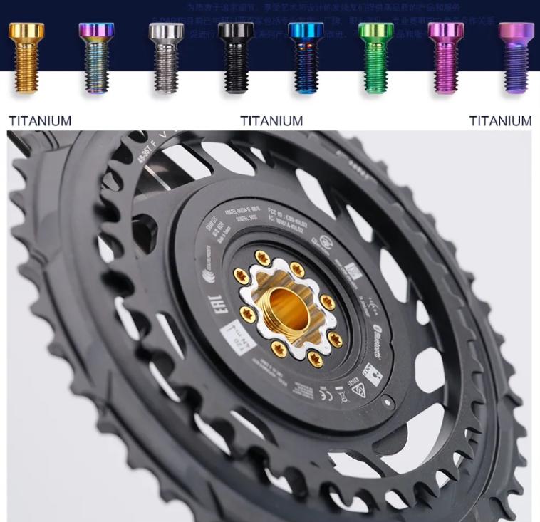 Enhance Your New SRAM RED AXS with Titanium Alloy Screws