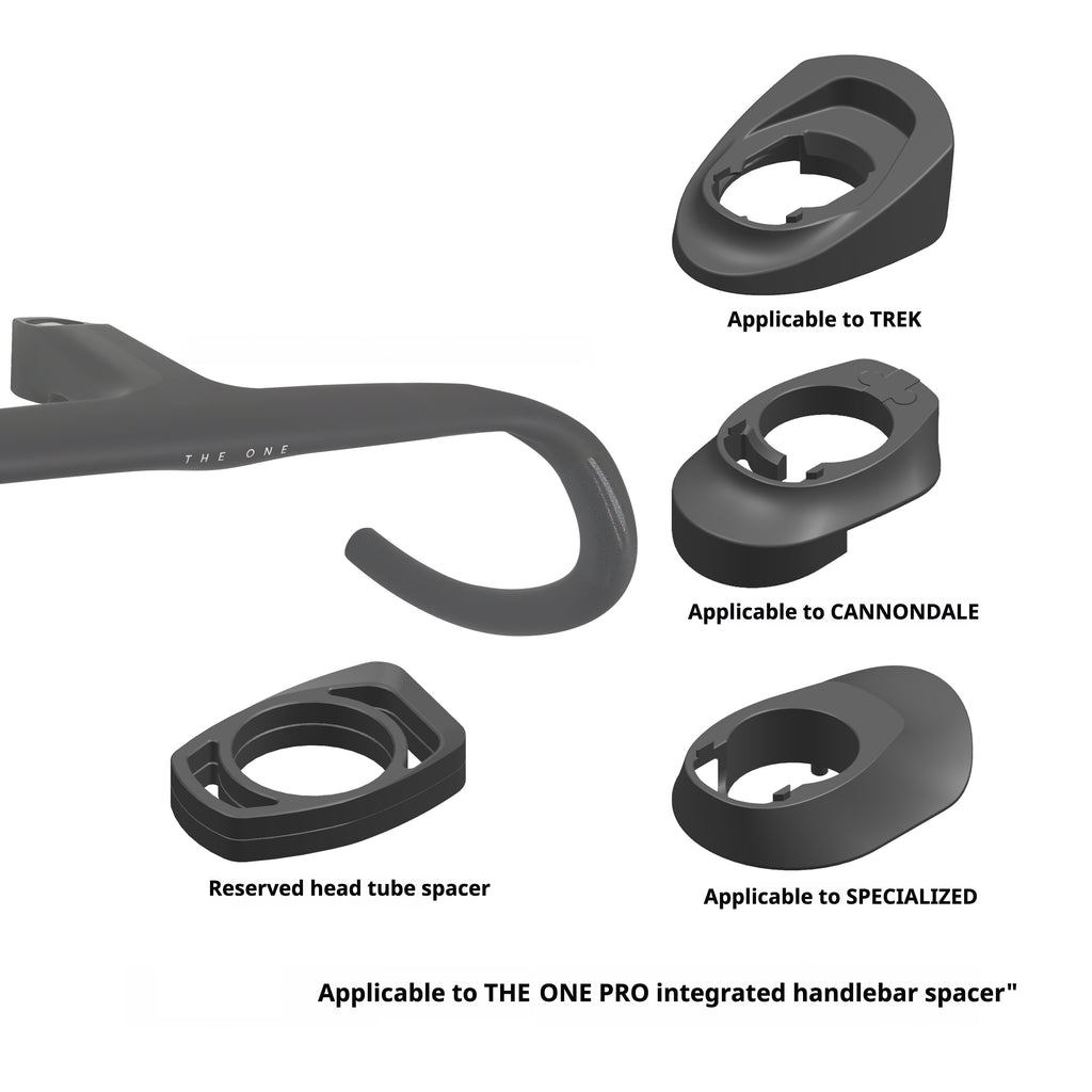 THE ONE PRO Headset Spacer Integrated Adapter for Internal Cable Rou
