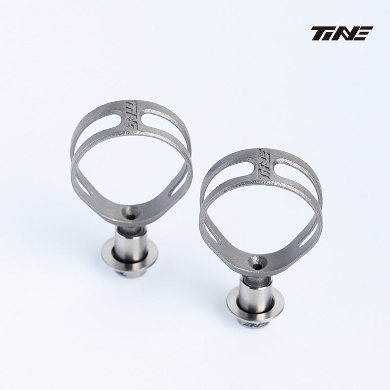 TINE Ultra-Light CNC Titanium Shifter Clamp Ring – Compatible with Shimano, SRAM 12S, Campagnolo 6.8 g per pair