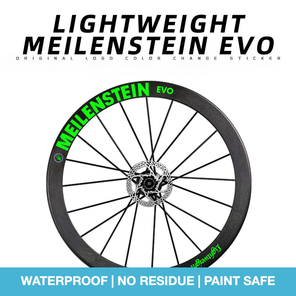 Notes Sticker Logo Lightweight MEILENSTEIN EVO Wheel Decals Sticker Kit