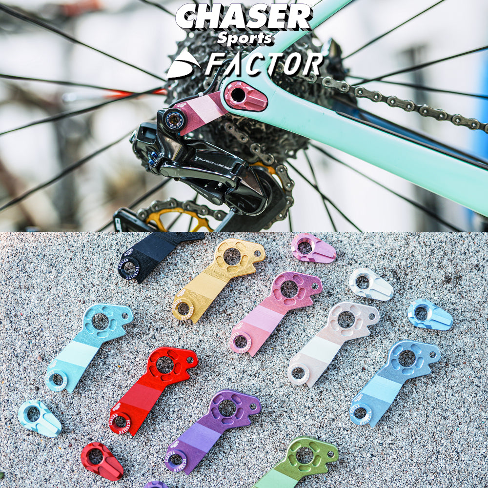 Chaser Ultra-Light Direct Mount Hanger for FACTOR O2/Ostro VAM Carbon Frames - Shimano Rear Derailleur Compatible
