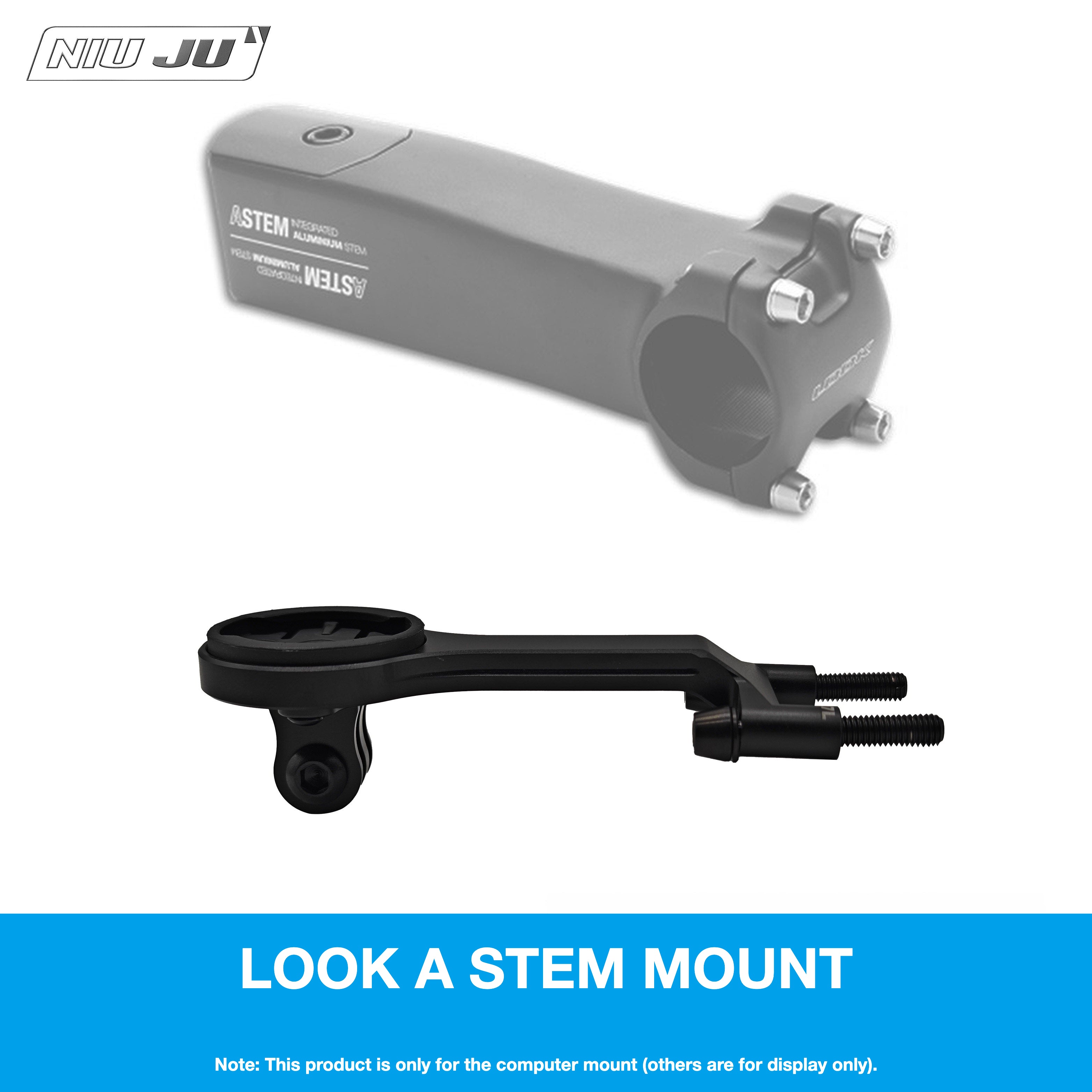 LOOK A Stem 675 Computer Mount Extension with Titanium Screws