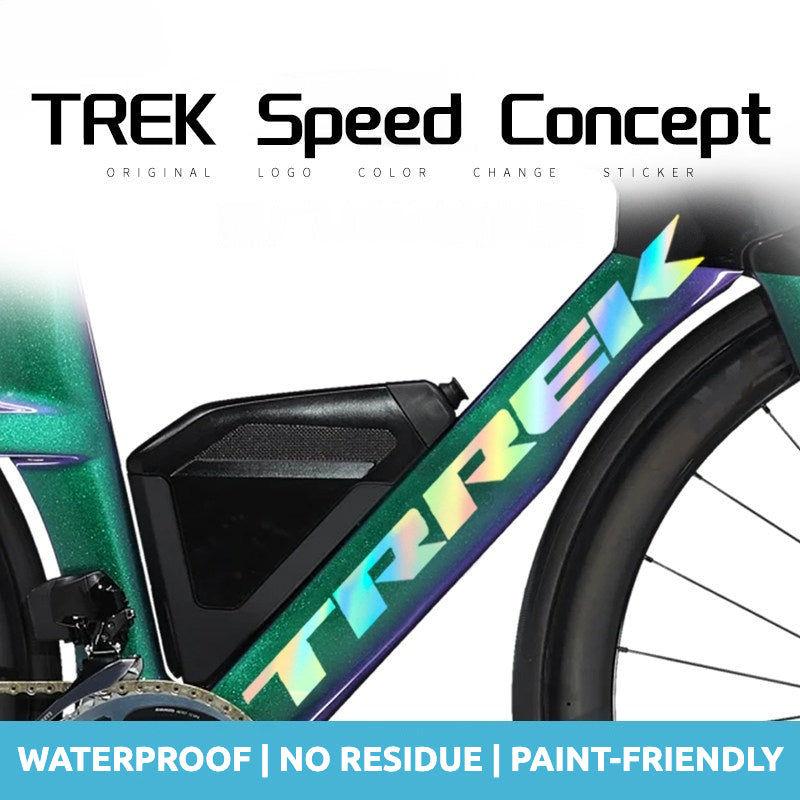 Trek Speed Concept Frame Decal Sticker Kit – Logo Color Change Overlay for Trek Triathlon TT Bike