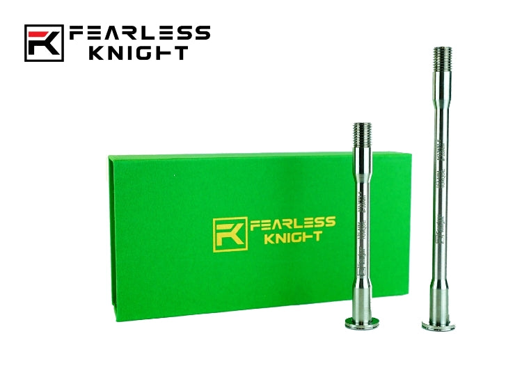 Fearless Knight Titanium Thru Axle - Compatible with Pinarello, Specialized, Colnago, Trek, Ridley Road Bikes