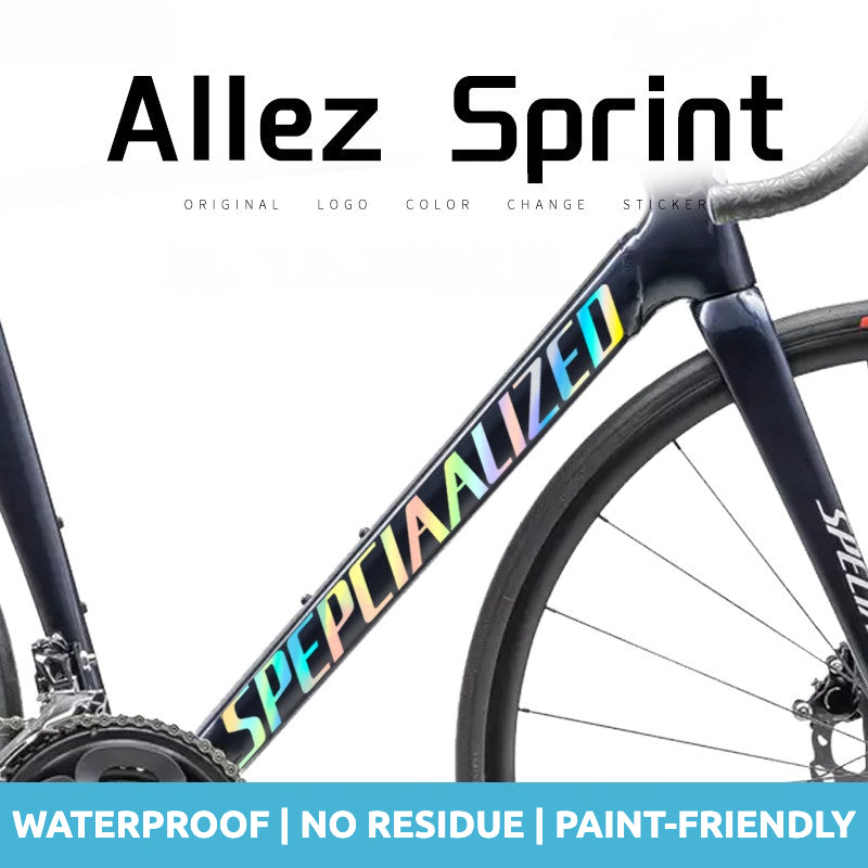 Specialized Allez Sprint Frame Logo Cover Decal Sticker | Waterproof Custom Road Bike Fram（Please leave frame size in order notes）e Decal