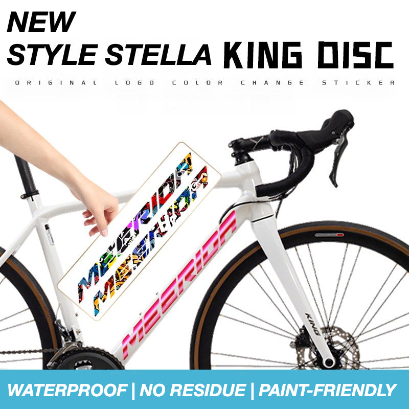 Custom OEM Logo Decals for 2024 Merida Scultura King Road Bike Frame | Waterproof Overlay Stickers