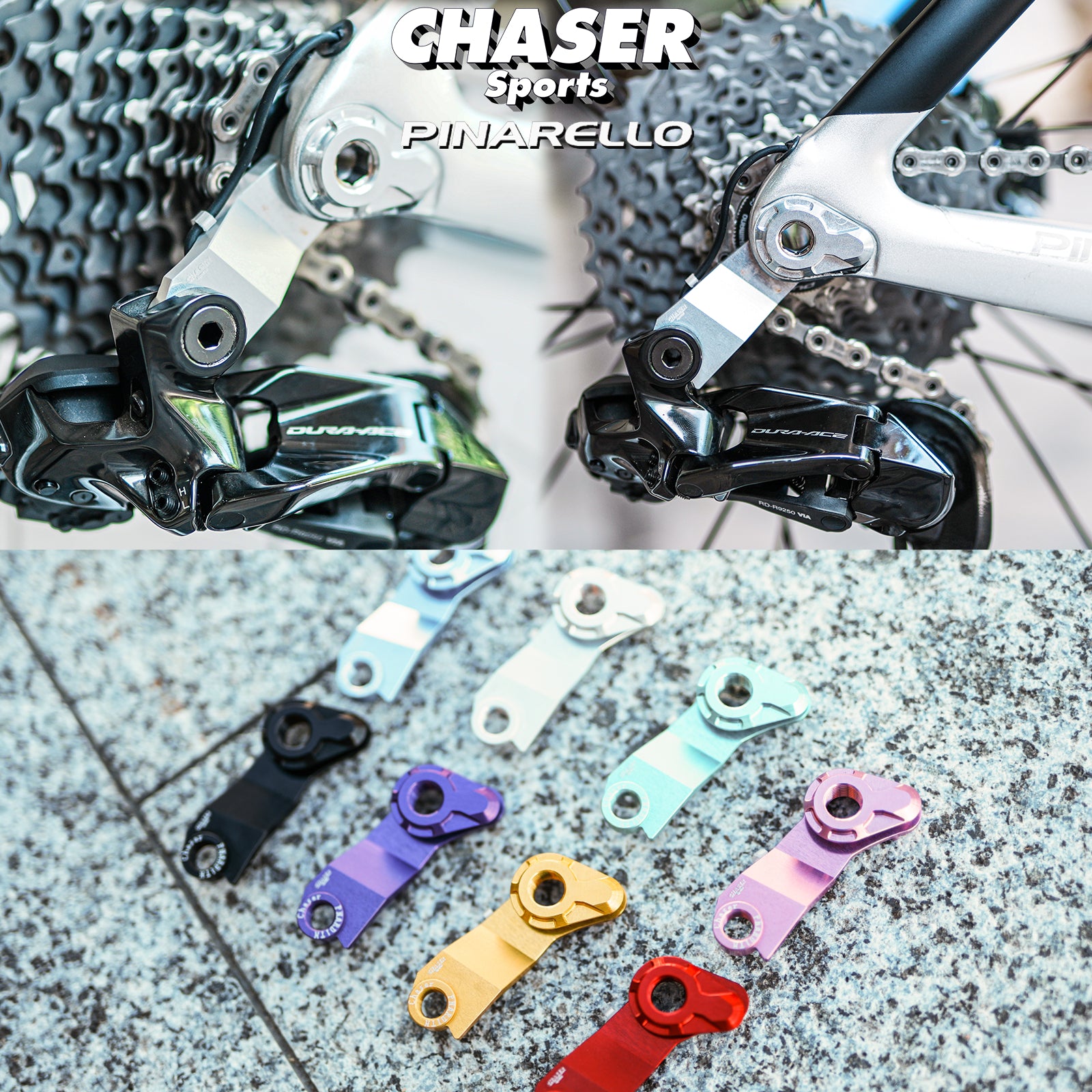 Chaser Ultralight Direct-Mount Derailleur Hanger for Pinarello F-Series & Dogma Frames (F9 / Dogma F / X-Series / Prince / Paris Disc)