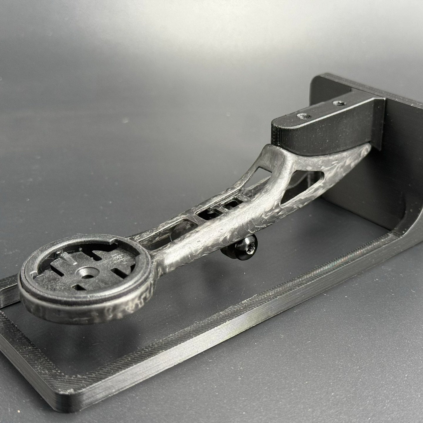 EXS Integrated Handlebar Computer Mount | Carbon Fiber Ultralight Mount (for ELILEE XXE / THM Aero Bars)